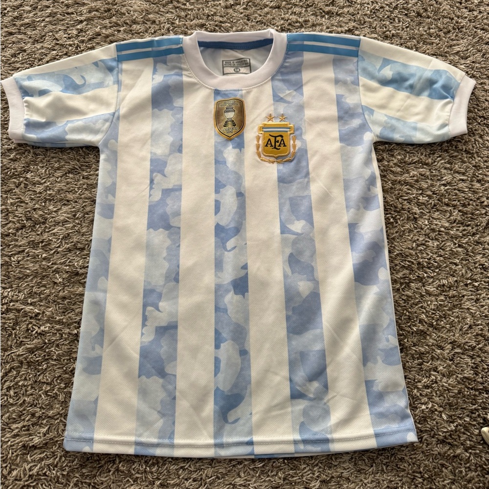 Kids Striped Soccer Jersey